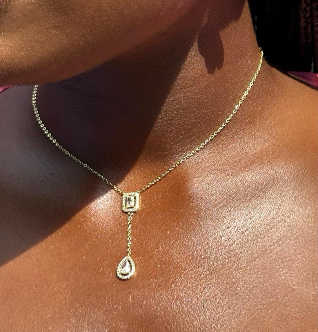 Dainty Drop Necklace