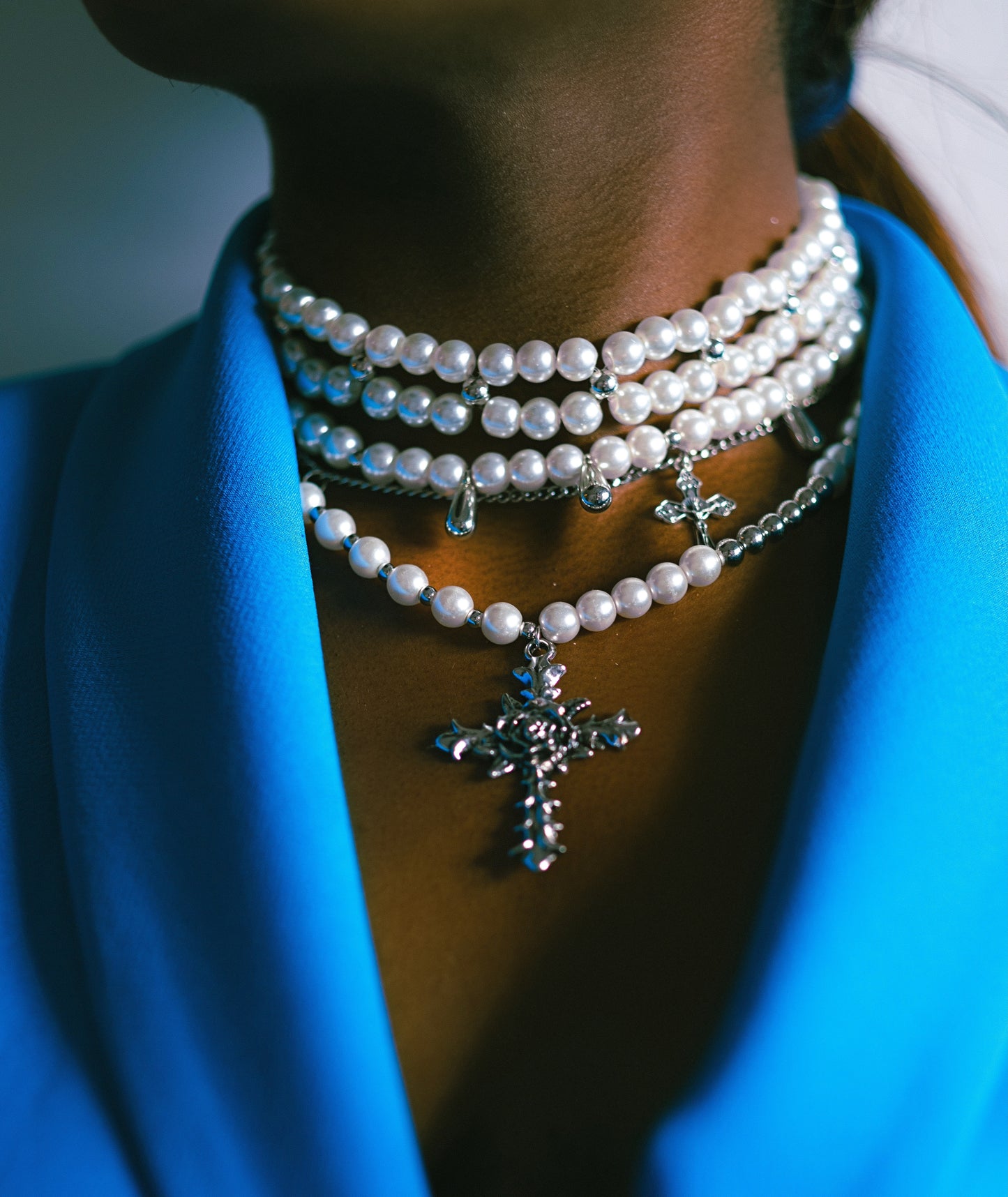 Freya Pearl Necklace set