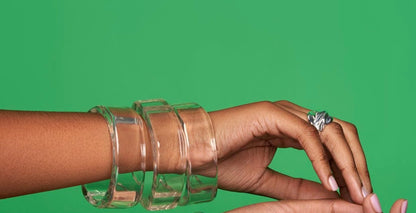 Clear Jello Bangles